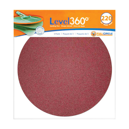 FULL CIRCLE SANDING DISC 220GRIT 5PK SD220-5